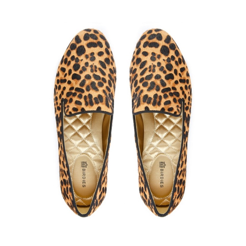 LIKE NEW Starling Loafer in Cheetah Calf Hair